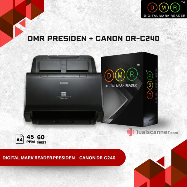 DMR Presiden + Canon DR-C240